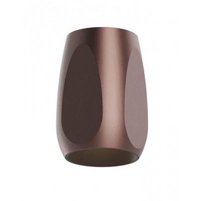 BELOS PL 10,5W CCT TRIAC Stropní svítidlo, těleso hliník, povrch hnědý, reflektor černý, LED 10,5W, 751lm, přepín CCT teplota teplá 2700K/3000K, stmív. TRIAC, Ra90, 230V, IP20, tř.1, rozměry 60x60mm, h=95mm.