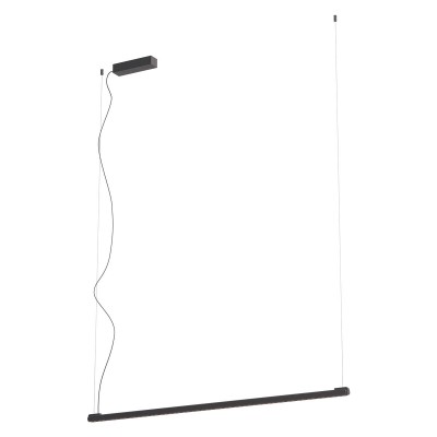 BELOS HL 36W/41W/48W TRIAC Závěsné svítidlo, hliník, povrch stříbrnokávový/hnědý/černý, LED 36W/41W/48W, teplá 2700K/teplá 3000K, stmív. TRIAC, Ra90, 230V, IP20, tř.1, rozměry d=25mm, šířka dle typu, vč. záv. kabelu l=2071,5mm, lze zkr.