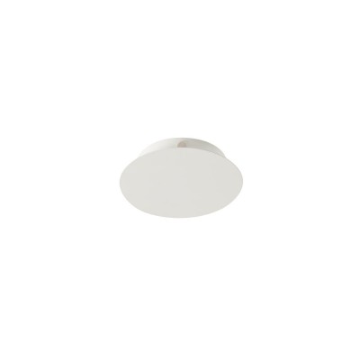 MODERN R7 Stropní rozbočovací krytka pro 7 kabelů, pro napájení svítidel, těleso kov,bílá mat, rozměry vnější průměr 150mm, vnitřní 110mm