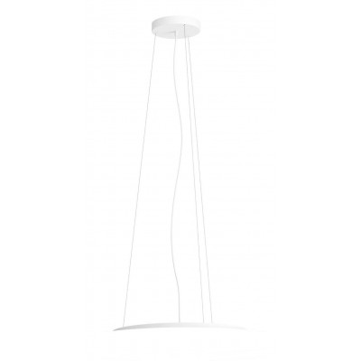 HULST závěsná sada Závěsná sada pro svítidlo, základna kov, povrch bílá, 3 lanka, rozměry d=385mm, délka závěsu max 3000mm a 2500mm.