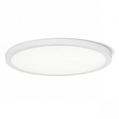 GREHAM IN Stropní, podhledové svítidlo, základna kov, rámeček bílá, difuzor plast opál, LED 1x6W, teplá 3000K, 540lm, Ra80, 230V, IP20, tř.2. rozměry d=90mm h=9mm
