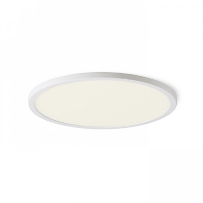 GREHAM IN Stropní, podhledové svítidlo, základna kov, rámeček bílá, difuzor plast opál, LED 1x22W, teplá 3000K, 2160lm, Ra80, 230V, IP20, tř.2. rozměry d=225mm h=9mm