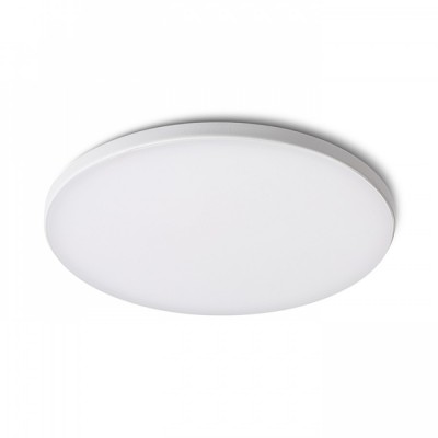 DILLINGEN R Stropní, podhledové svítidlo, kruhové, rámeček bílá, LED 12W, 1200lm, teplá 3000K, Ra80, 230V, IP20, rozměry d=160mm, h=10mm, trafo na kabelu