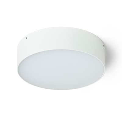 CORIANA R LED 20W, IP65 Stropní, přisazené svítidlo, kov, bílá, difuzor plast opál, LED 20W, 1580lm, přepínač CCT teplá 3000K/neutrální 4000K/denní 6000K, Ra80, 230V, IP65, rozměry d=220mm, h=60mm