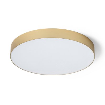 CORIANA R LED 100W Stropní, přisazené svítidlo, kov, zlatá perleť, difuzor plast opál, LED 100W, 7500, přepín CCT teplá 3000K/neutrální 4000K/denní 6000K, Ra80, stmívatelné TRIAC, 230V, IP20, rozměry d=600mm, h=68mm