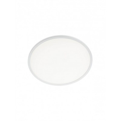 SYLVICO R 24W, IP54, CCT Stropní svítidlo, těleso plast bílá mat, dif plast opál, LED 24W, CCT VYPÍNAČEM přepínatelná teplota teplá 3000K-denní 6500K, 1900lm, 230V, IP54, tř.2, rozměry d=294mm, h=23mm, svítí nahoru/dolů.