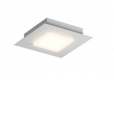 EXTURA SQ 28W CCT Stropní svítidlo, těleso kov, povrch bílá, dif plast opál, LED 28W, 3200lm, přepín. CCT teplota teplá 3000K/neutr 4000K/denní 6500K, Ra80, 230V, IP20, tř.2, rozměry 350x350x50mm.