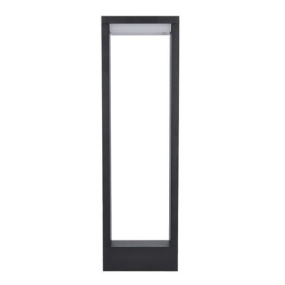 DIEG FL 7W, CCT, IP54 Sloupkové venkovní svítidlo, základna hliník, povrch černá, difuzor plast opál, LED 7W, 450lm, přepín. CCT. teplota teplá 3000K/neutr 4000K/denní 6000K, 230V, IP54, rozměry 150x500x60mm, svítí dolů.