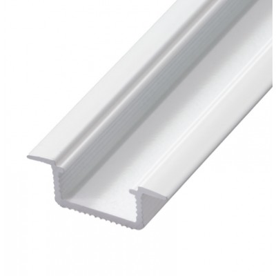 VANT 28x9mm Vestavný, podhledový profil pro LED pásky, pro výrobu lineárního svítidla, materiál hliník, povrch bílý, max šířka LED pásků w=13mm, rozměry 28x9mm, délka dle typu