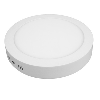 UNION PANELS CRO 6W, 12W, 18W, 24W Stropní přisazené kulaté svítidlo  těleso hliník, povrch bílá, difuzor plast opál mat, LED 6W, 12W, 18W, 24W  teplá 3000K, neutrální 4000K, denní 6000K, Ra80, 230V, IP20