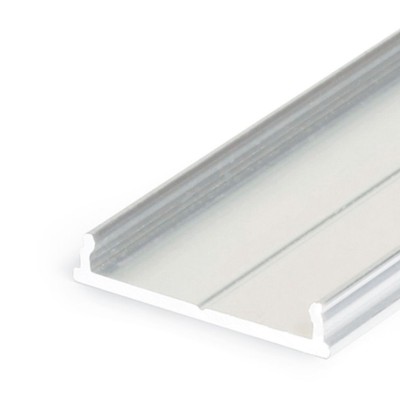 SOPHI PROFIL 20,5x3,8mm Přisazený profil pro LED pásky, materiál hliník surový, max šířka LED pásků w=16mm, rozměry 20,5x3,8mm, l=3000mm, montáž pomocí šroubů nebo adhezních pásků