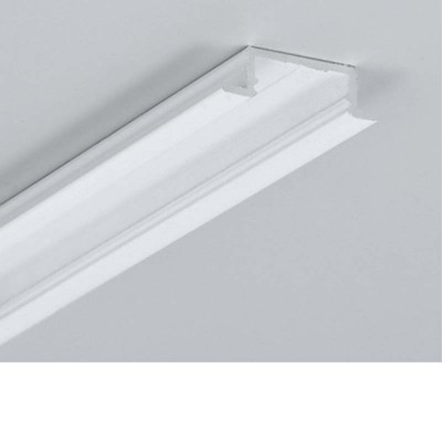 PROTL profil 25x7,4 Vestavný, profil pro LED pásky, materiál hliník, povrch bílý, max šířka LED pásků 14mm, rozměry 25x7,4mm, délka l=2000mm.