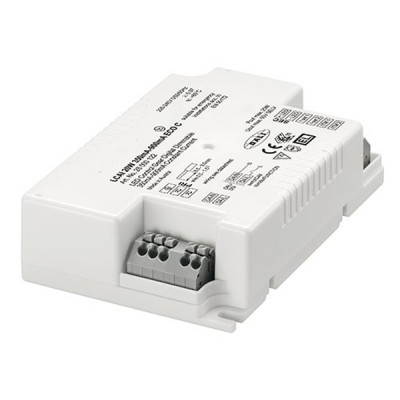 stmívATELNÝ PROUDOVÝ ZDROJ pro LED DALI 1-100% Napájecí zdroj konstantního proudu, 55W, stmívání DALI/SWITCH-DIM 1-100%, nebo volba výst I rezistorem, 230V/900mA/21V-1750mA/14V po 50mA, IP20, 125x85x29mm