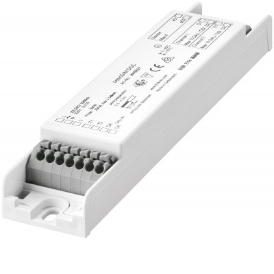 Zesilovač DALI, PUSH SWITCH/DIM Zesilovač DIM T basicDIM DGC Modul Input = 2xsD+DALI+M-Sensor/ output = 2x10 DSI~DALI Ch1+Ch2 Relé 159x30x21mm WH, pro funkci tlačítkového modulu, je nutno pomocí SW deaktivovat fci multisenzor