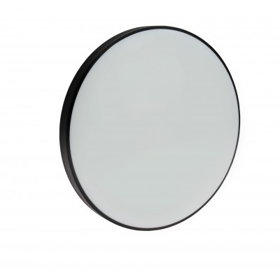 FORFICE PL 24W, IP54, HF SENSOR CCT Venkovní přisazené svítidlo HF senzor pohybu, plast, vyměnitelný ráměček bílá / černá, difuzor plast opál, LED 24W, 2850lm, CCT přepín teplá 3000K/neutr 4000K/denní 6000K, 230V, IP54, d=320mm, h=52mm