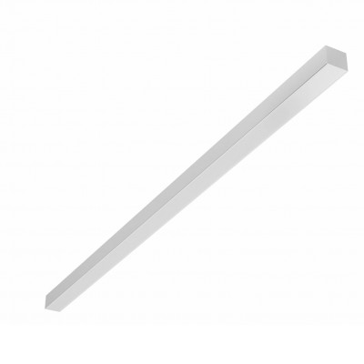 STEP 40W CCT Stropní, nebo závěsné svítidlo, těleso hliníkový profil, povrch bílá, dif plast opál, LED 40W, 5000lm, přepín CCT teplá 3000K/neu/denní 6000K, vyzař. úhel 115°, Ra80, 230V, IP20, rozměry 1203x42x37mm.