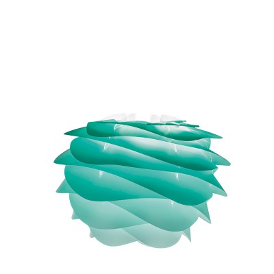 CARMINA MINI Stínítko svítidla, materiál plast tyrkysová, pro žárovku 1x60W, E27, IP20, rozměry d=340mm, h=270mm, závěs, nebo stojací základna SAMOSTATNĚ