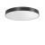 NERESIOLA R 80W Stropní/závěsné svítidlo, těleso kov, povrch černá, difuzor plast, LED 80W, 11500lm, neutrální 4000K, vyzař. úhel 80°, UGR<19, Ra90, 230V, IP40, rozměry d=800mm, h=79mm, závěs SAMOSTATNĚ