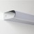 GAITIT LED 7,9W IP44 Nástěnné svítidlo, základna kov, povrch chrom lesk, difuzor polykarbonát opál, LED 7,9W, teplá 3000K, Ra80, 230V, do koupelny IP44, tř.2, rozměry 600x33x80mm, vč, trafa