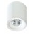 WATERLOO 10W Stropní přisazené bodové svítidlo, materiál hliník, povrch bílá, LED 10W, 850lm, teplá 3000K, 230V, IP20, Ra90, rozměry d=80mm, h=82mm.