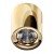 WATERLOO 10W Stropní přisazené bodové svítidlo, materiál hliník, povrch zlatá, LED 10W, 850lm, teplá 3000K, 230V, IP20, Ra90, rozměry d=80mm, h=82mm.