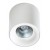 WATERLOO 20W Stropní přisazené bodové svítidlo, materiál hliník, povrch bílá, LED 20W, 1600lm, teplá 3000K, 230V, IP20, rozměry d=100mm, h=100mm.