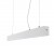 ARCHIDO HL 48W Závěsné svítidlo, těleso kov, povrch bílá, difuzor plast opál, LED 48W, 2700lm, přepín CCT nastav. těplota  teplá 3000K- denní 6000K, 230V, IP20, rozměry 60x1130mm, vč závěs lanka l=1700mm, lze zkr.