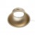 ROMAS R Rámeček kulatý pro svítidlo, materiál hliník, barva champagne, d=90mm, h=40mm, základna SAMOSTATNĚ