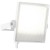 ONILIO LED 10W IP65 VÝPRODEJ Venkovní svítidlo, reflektor plochý, těleso hliník, povrch bílá, difuzor plast opál, nastavitelný směr svícení, LED 10W, 800lm, neutrální 4000K, 230V, IP65, tř.1, rozměry 133x115x