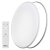 ALANI LED 24W, 36W, CCT, IP20 Stropní přisazené svítidlo, těleso plech, povrch bílá, difuzor plast opál, LED 24W, dálk ovl nast CCT teplota 2700K - denní 6500K, stmívat, Ra80, 230V, IP20, rozměry d=360mm