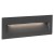 HANAK LED 1x6W Vestavné venkovní svítidlo do stěny, těleso hliník, povrch šedočerná mat, LED 1x8W, teplá 3000K, 330lm, 230V, IP65, rozměry 75x225x73mm, svítí dolů, vč. montážního boxu