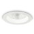 PLEX LED Stropní, podhledové svítidlo bodové, těleso hliník, povrch lak bílá, krycí sklo čiré, LED 1x15W, teplá 3000K, 1330lm, 230V, do koupelny IP44/IP20, tř.2. rozměry d=144mm h=71mm