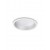 HEMAU Vestavné stropní svítidlo, kruhové, těleso hliník, povrch bílá, difusor plast opál, LED 30W, 3200lm, teplá 3000K, 230V, IP20, tř.2, rozměry d=210mm.