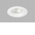 JAWORR 8W IP65 Casambi Stropní podhledové bodové svítidlo, těleso hliník, bílá, LED 8W, 735lm, teplá 3000K, stmív. Casambi, vyzař. úhel 60°, Ra90, 230V, do koupelny IP65, rozměry d=80mm, h=40mm.