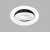 JAWORR 8W IP65 Casambi +-30° Stropní podhledové bodové svítidlo, výklopné +-30°, těleso hliník, bílá, LED 8W, 735lm, teplá 3000K, stmív. Casambi, vyzař. úhel 60°, Ra90, 230V, do koupelny IP65, rozměry d=80mm, h=30mm.