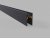 VERT TRACK MG 2m, 48V Stropní lišta pro magnetický systém, materiál kov, povrch černá, 48V, rozměry 26x53mm, l=2000mm.