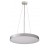 LAVO SU 45W CCT Závěsné svítidlo, hliník, šedostříbrná, dif plast opál, LED 45W, přepín. CCT teplá 3000K-neutrální 4000K, stmív TRIAC, Ra80, 230V, IP20, rozměry d=400mm, vč závěs lanka až l=3000mm, svítí nahoru/dolů