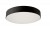 LAVO PL 45W CCT Stropní svítidlo, těleso hliník, povrch černá, difuzor plast opál, LED 45W, přepín CCT teplá 3000K-neutrální 4000K, stmív TRIAC, 230V, IP20, rozměry d=400mm, h=90mm, svítí nahoru/dolů