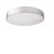 LAVO PL 45W CCT Stropní svítidlo, těleso hliník, povrch stříbrná, difuzor plast opál, LED 45W, přepín CCT teplá 3000K-neutrální 4000K, stmív TRIAC, 230V, IP20, rozměry d=400mm, h=90mm, svítí nahoru/dolů