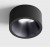BLANKET BI 6,3W IP44 Stropní, podhledové, bodové svítidlo, plast, povrch vnější černá mat, vnitřní černá lesk,  LED 6,3W, 640lm, teplá 2700K, vyzař. úhel 55°, Ra90, 230V, IP44, rozměry d=55mm, h=58mm.