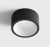 BLANKET BI 6,3W IP44 Stropní, podhledové, bodové svítidlo, plast, povrch vnější černá mat, vnitřní bílá,  LED 6,3W, 640lm, teplá 2700K, vyzař. úhel 55°, Ra90, 230V, IP44, rozměry d=55mm, h=58mm.