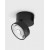 DAME PL B 7W Stropní přisazené bodové svítidlo, výklopné, hliník, povrch černá, LED 7W, 624lm, teplá 3000K, vyzař. úhel 45°, Ra90, 230V, IP20, rozměry d=75mm, h=70mm.