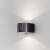 HYUND WL 10W, IP54 Nástěnné venkovní svítidlo, těleso kov, povrch černá grafit, LED 10W, 900lm, teplá 3000K, Ra80, 230V, IP54, tř.1, rozměry 100x64x110mm, svítí nahoru/dolů.