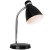 SALMONT TABLE 1x15W E14 Stolní lampa, nastavitelný směr svícení, flexibilní rameno, husí krk, základna kov, stínítko kov černá, pro žárovku 1x15W, E14, 230V, IP20, tř.2, rozměry 110x150x330mm, rameno 87mm