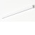 HERTA WS LED 22W, T8, IP20 Nástěnné svítidlo, těleso kov, povrch bílá, difuzor plast opál, LED zářivka 22W, teplá 3000K, 3200lm, Ra80, 230V, T8/G13, IP20, tř.1, rozměry 1220x70mm, svítí dolů