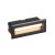 LAY LED 3W, IP65 Vestavné venkovní svítidlo do stěny, těleso hliník, povrch černá, difuzor plast, LED 3W, teplá 3000K, 200lm, Ra80, 230V, IP65, tř.1, rozměry 85x55x74mm, svítí dolů, vč.montážního boxu