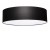 FENDY 12W CCT Stropní svítidlo, těleso kov, povrch černá, difuzor plast opál, LED 12W, 845lm, přepín CCT teplá 3000K-denní 6000K, Ra90, 230V, IP20, rozměry d=120mm, h=65mm.