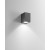 ZANDA WL 1x35W GU10 IP65 Nástěnné venkovní svítidlo, materiál kov, povrch černá antracit, difuzor sklo, pro žárovku 1x35W, GU10, 230V, IP65, tř.1, rozměry 70x100x80mm, svítí dolů.