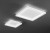 Nástěnné nebo stropní svítidlo, těleso kov, povrch bílá, dif plast opál, LED 30W/2400lm, 40W/3200lm, teplá 3000K, Ra80, 230V, IP20, tř.1, rozměry dle typu, svítí nahoru/dolů.