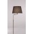VOLBE FL 1x35W E27 Stojací lampa, 2 nastav. ramena, základna kov, povrch hnědá, stínítko textil hnědá, pro žárovku 1x35W, E27, 230V, IP20, tř.2, rozměry stínítko: d=450mm, h=300mm, lampa: h=1450mm.